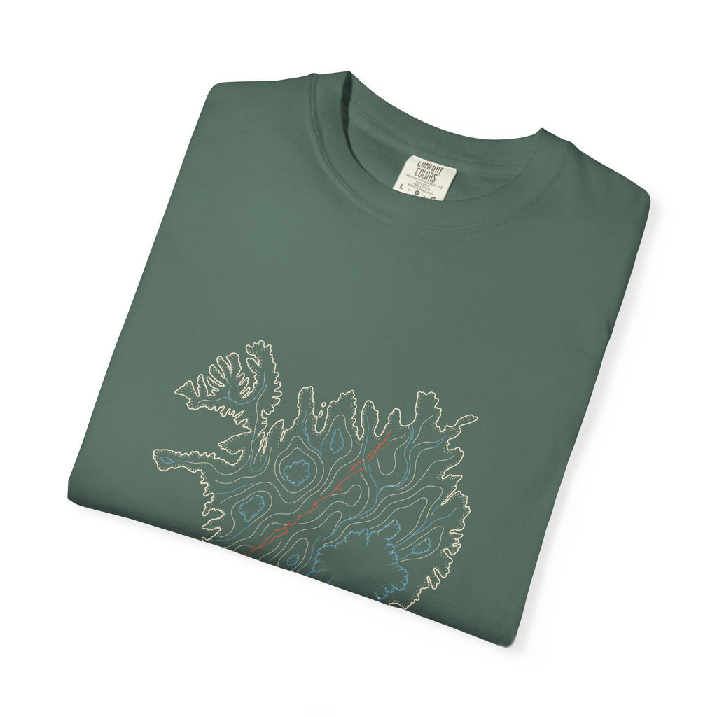 Iceland Rifted Relief T-Shirt - Thuja Outfitters