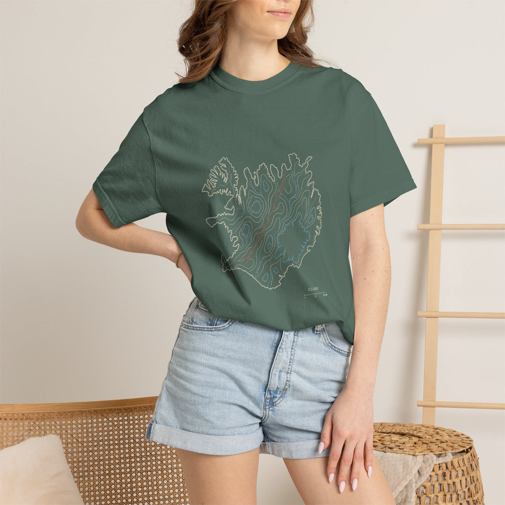 Iceland Rifted Relief T-Shirt - Thuja Outfitters