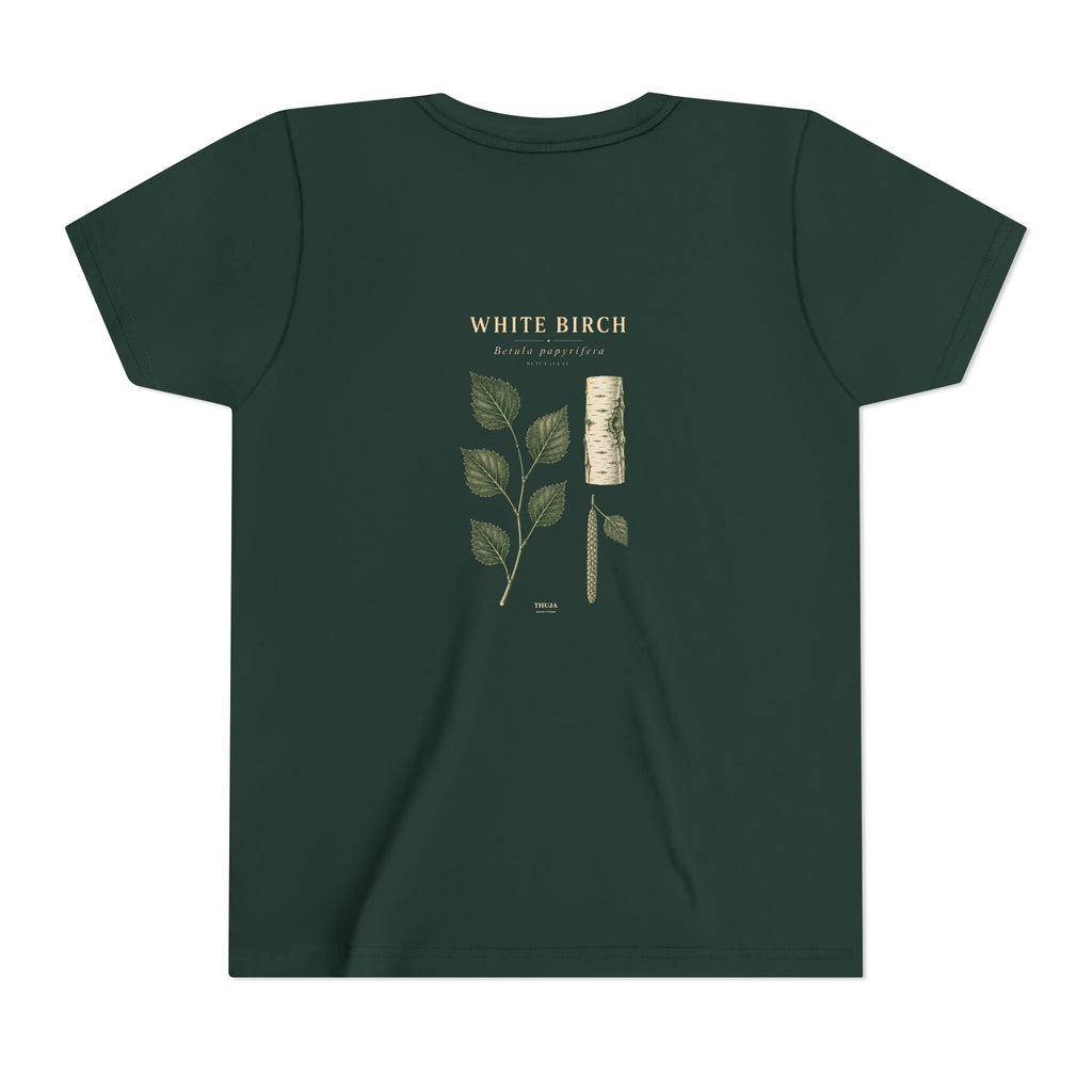 Kids White Birch Botanical T-Shirt - Thuja Outfitters Field Plate