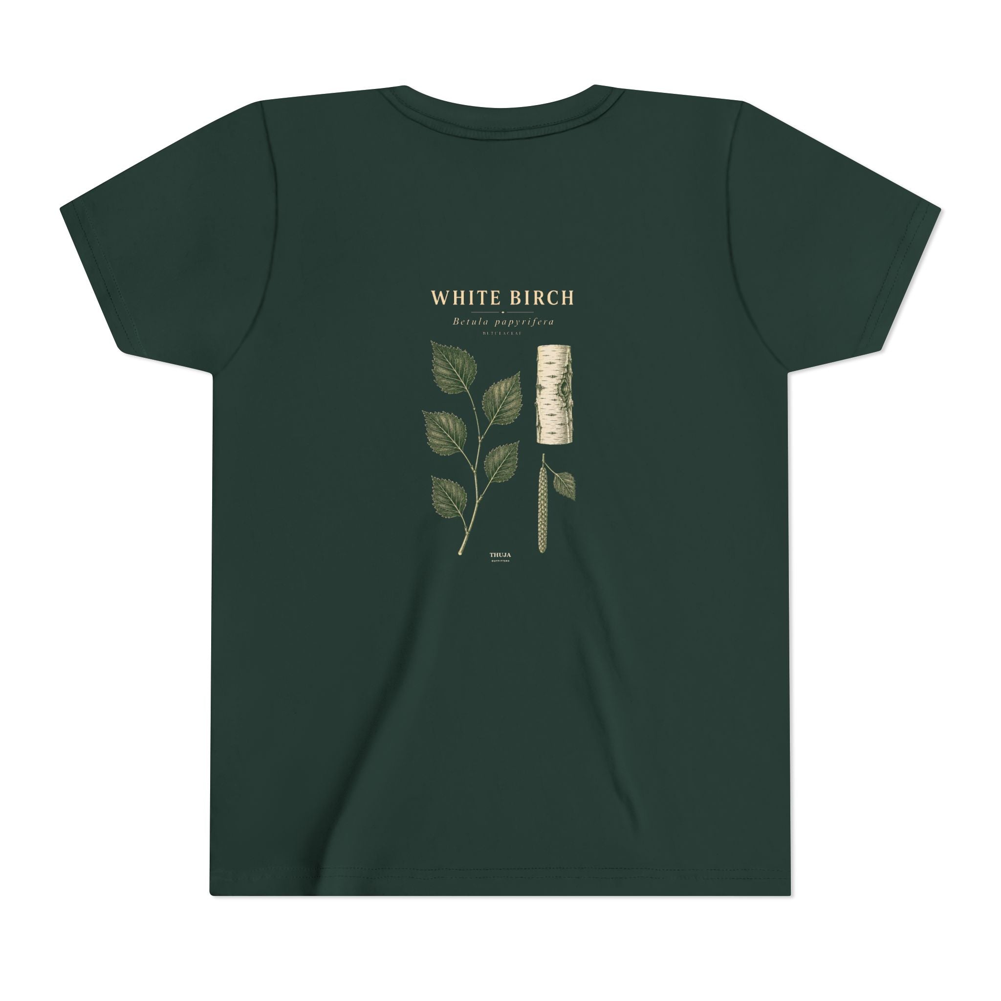 Kids White Birch Botanical T-Shirt - Thuja Outfitters Field Plate