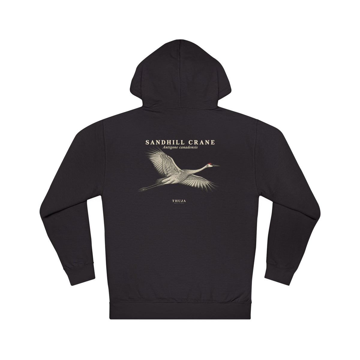Sandhill Crane Field Plate Hoodie - Thuja Outfitters