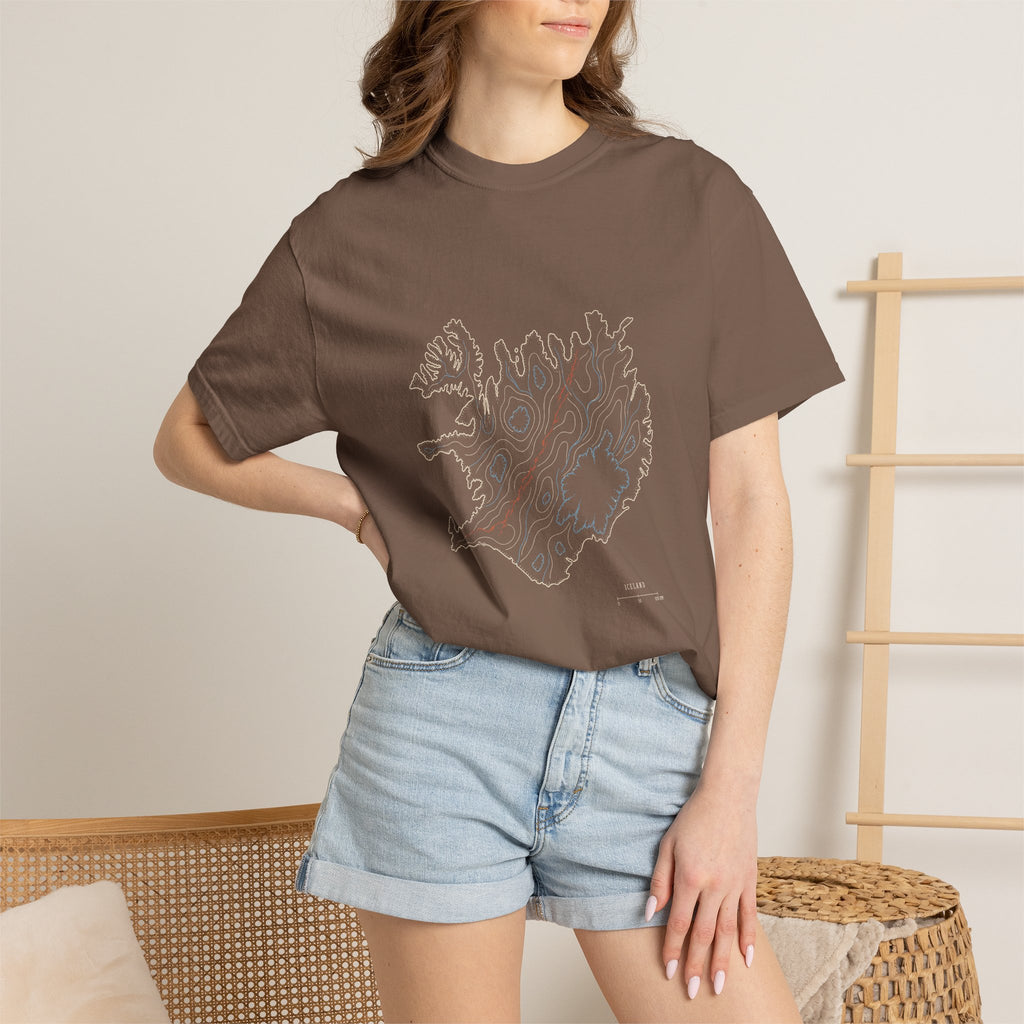 Iceland Rifted Relief T-Shirt - Thuja Outfitters