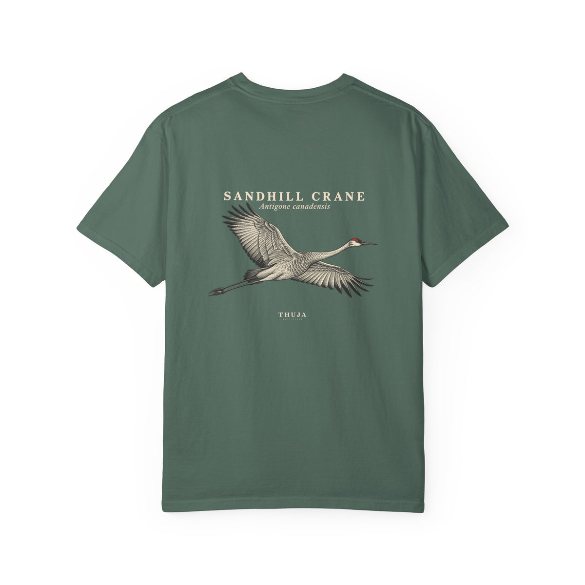 Sandhill Crane Field Plate T-Shirt - Thuja Outfitters