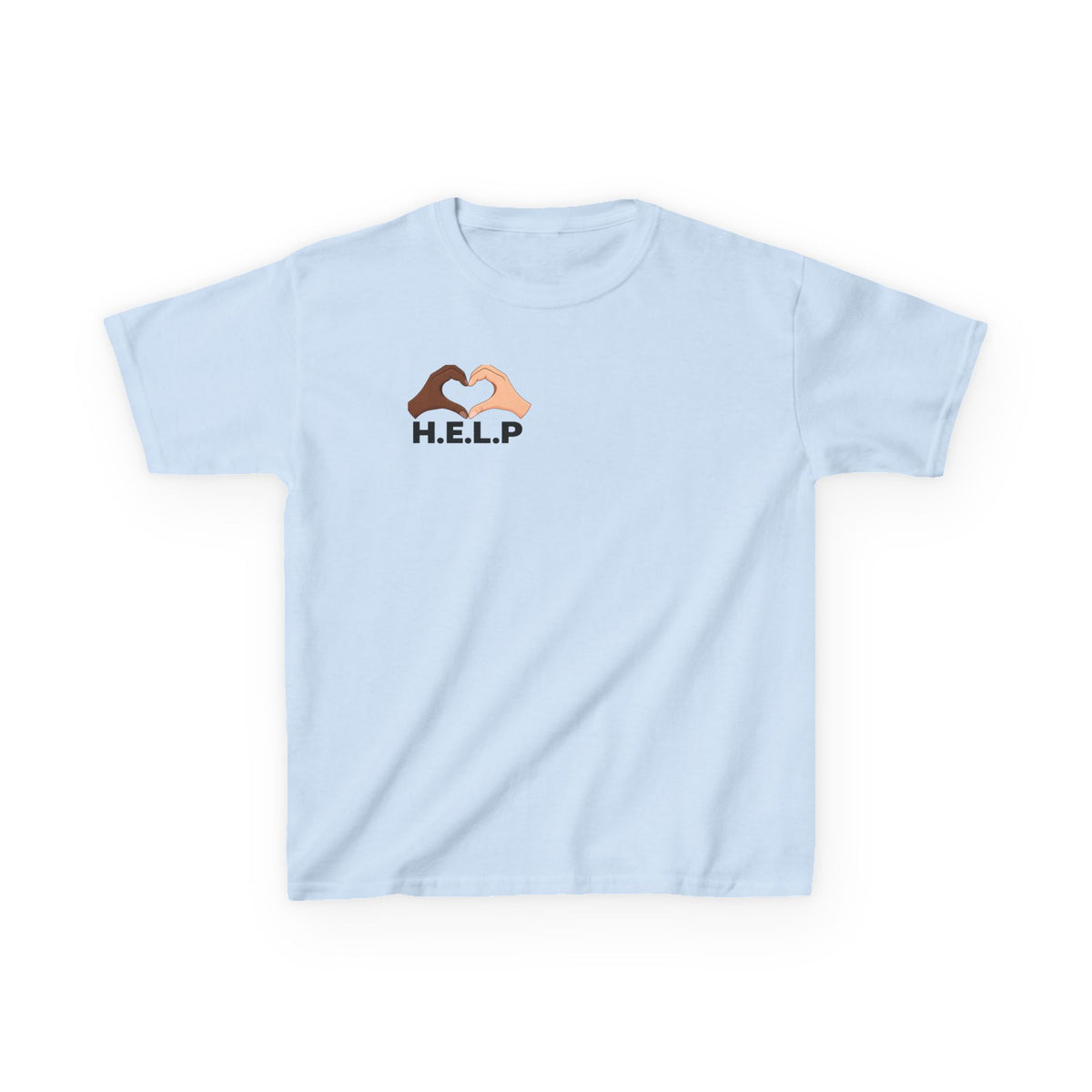 Kids H.E.L.P. Heart Logo T-Shirt | Help Everyone Live Peacefully