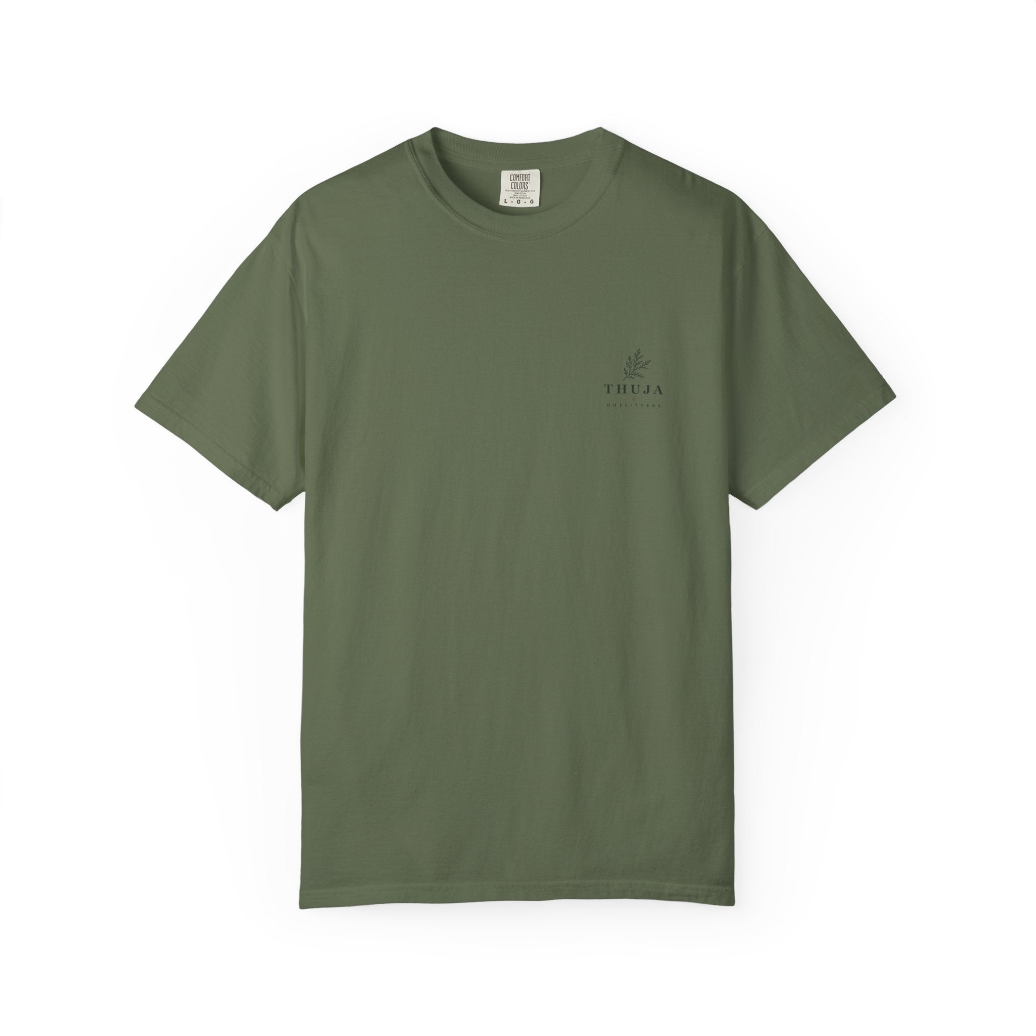 Northwoods Conifers T-Shirt — Thuja Outfitters Field Guide Tee