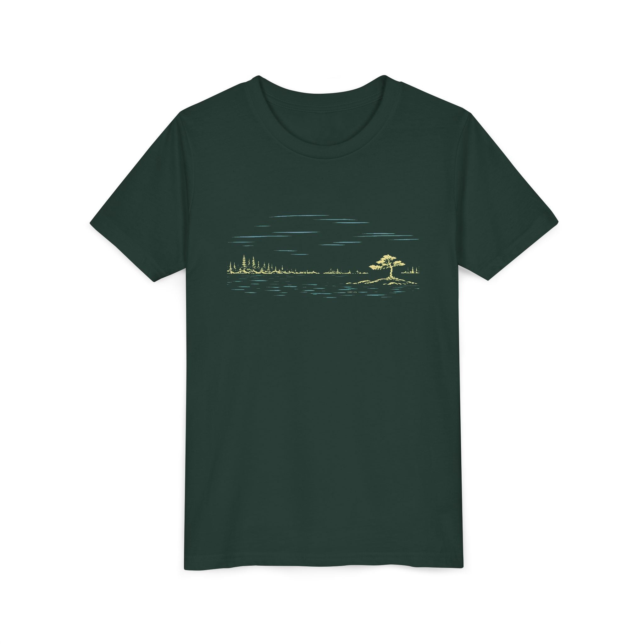 Kids Northwoods Waterline T-Shirt - Thuja Outfitters
