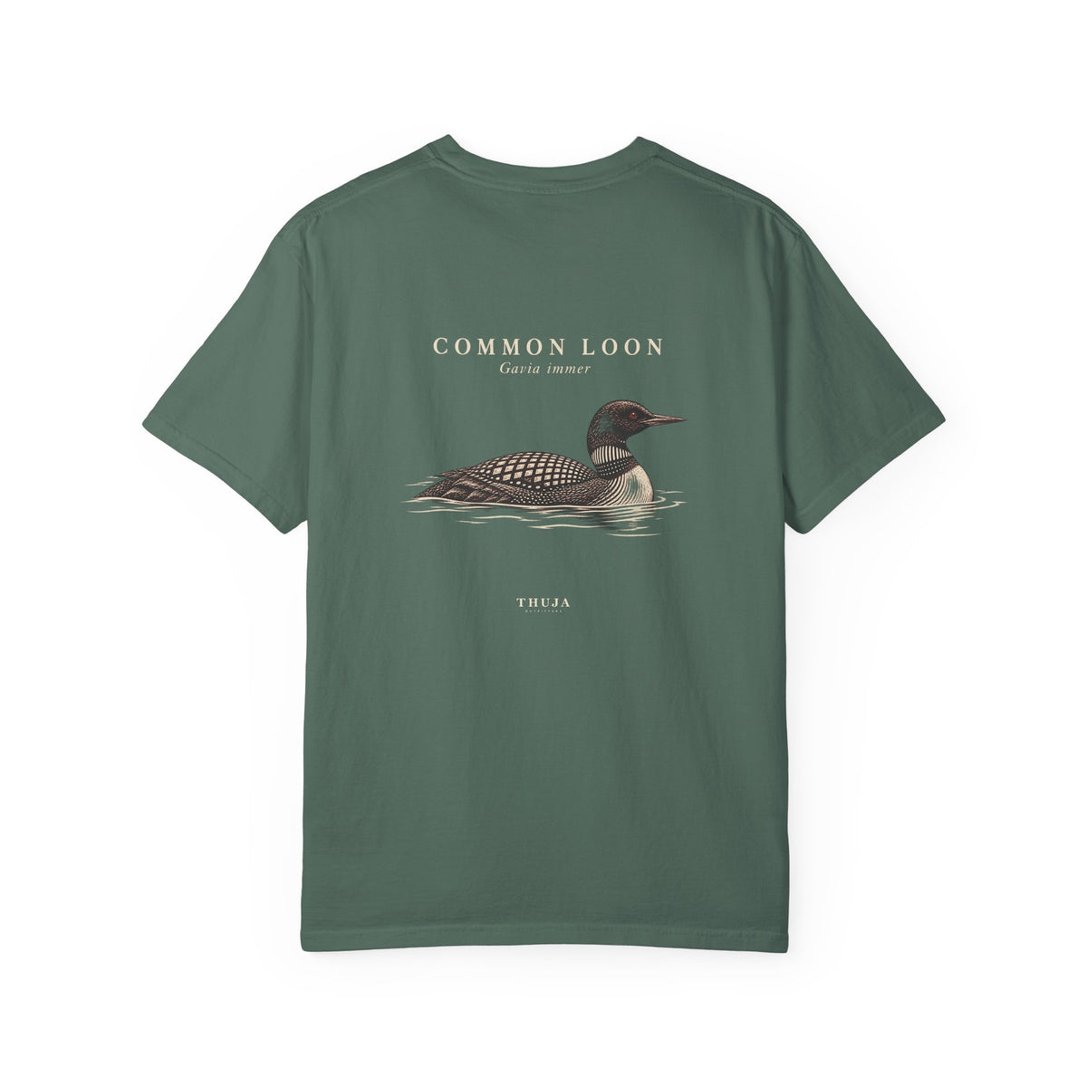 Common Loon Field Plate T-Shirt - Thuja Outfitters