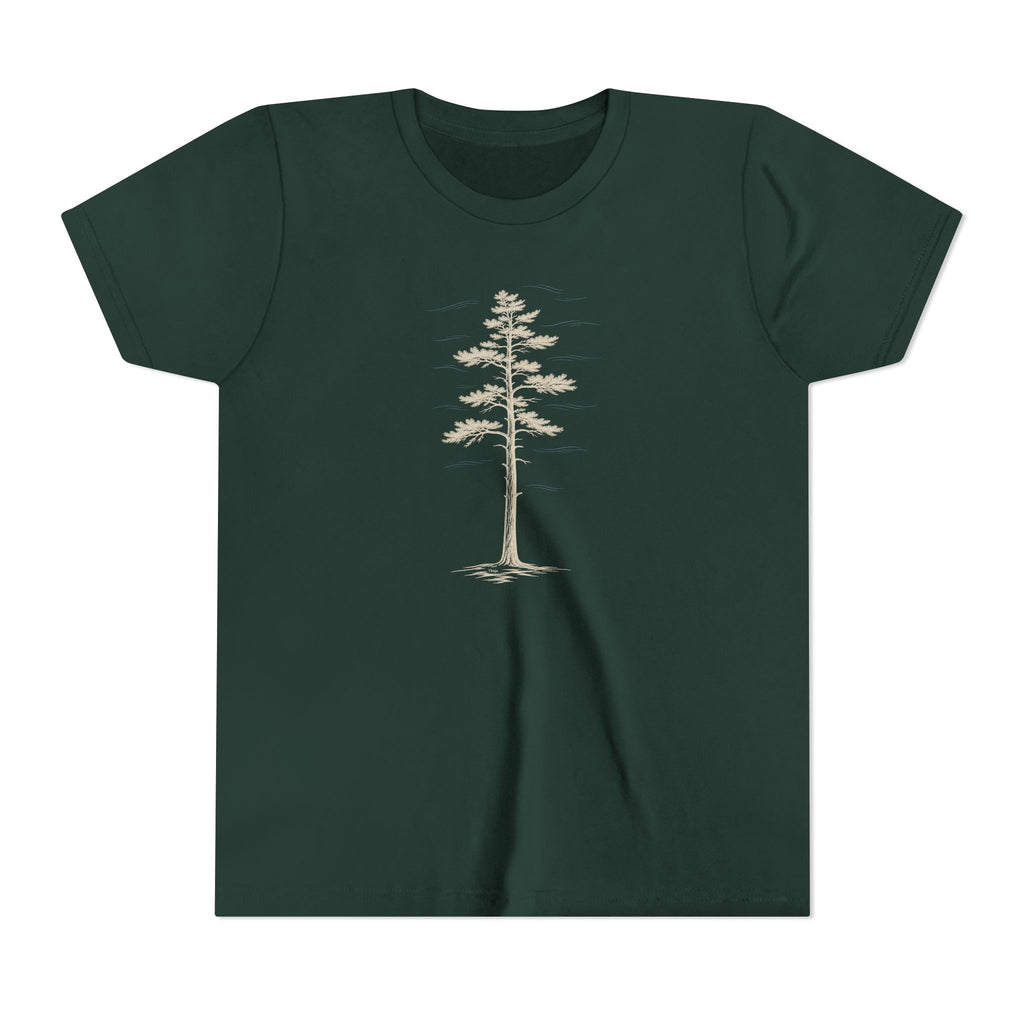 Kids White Pine Stand T-Shirt - Thuja Outfitters