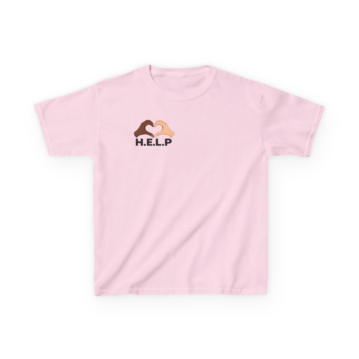 Kids H.E.L.P. Heart Logo T-Shirt | Help Everyone Live Peacefully