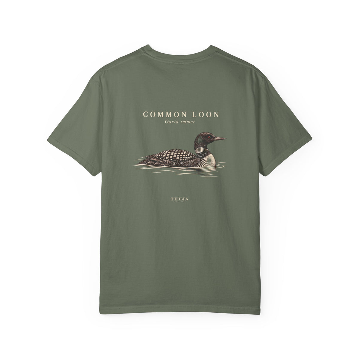 Common Loon Field Plate T-Shirt - Thuja Outfitters