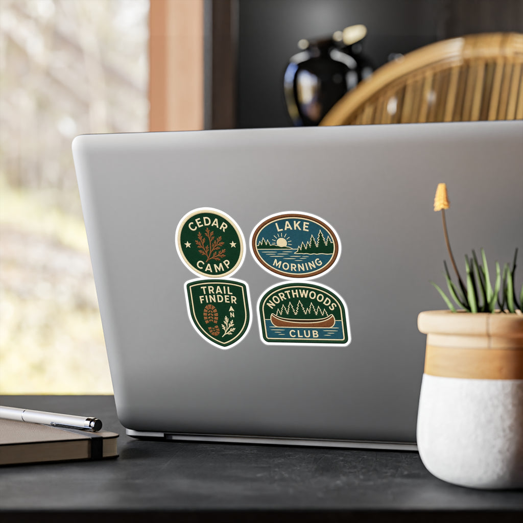 Northwoods Merit Patch Sticker Set