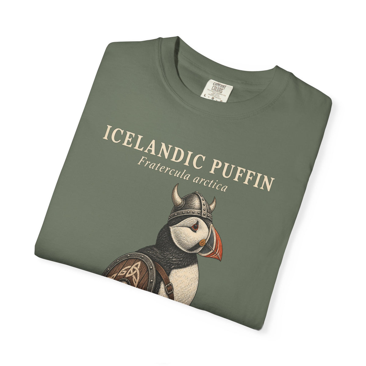 Icelandic Puffin Field Plate T-Shirt - Thuja Outfitters