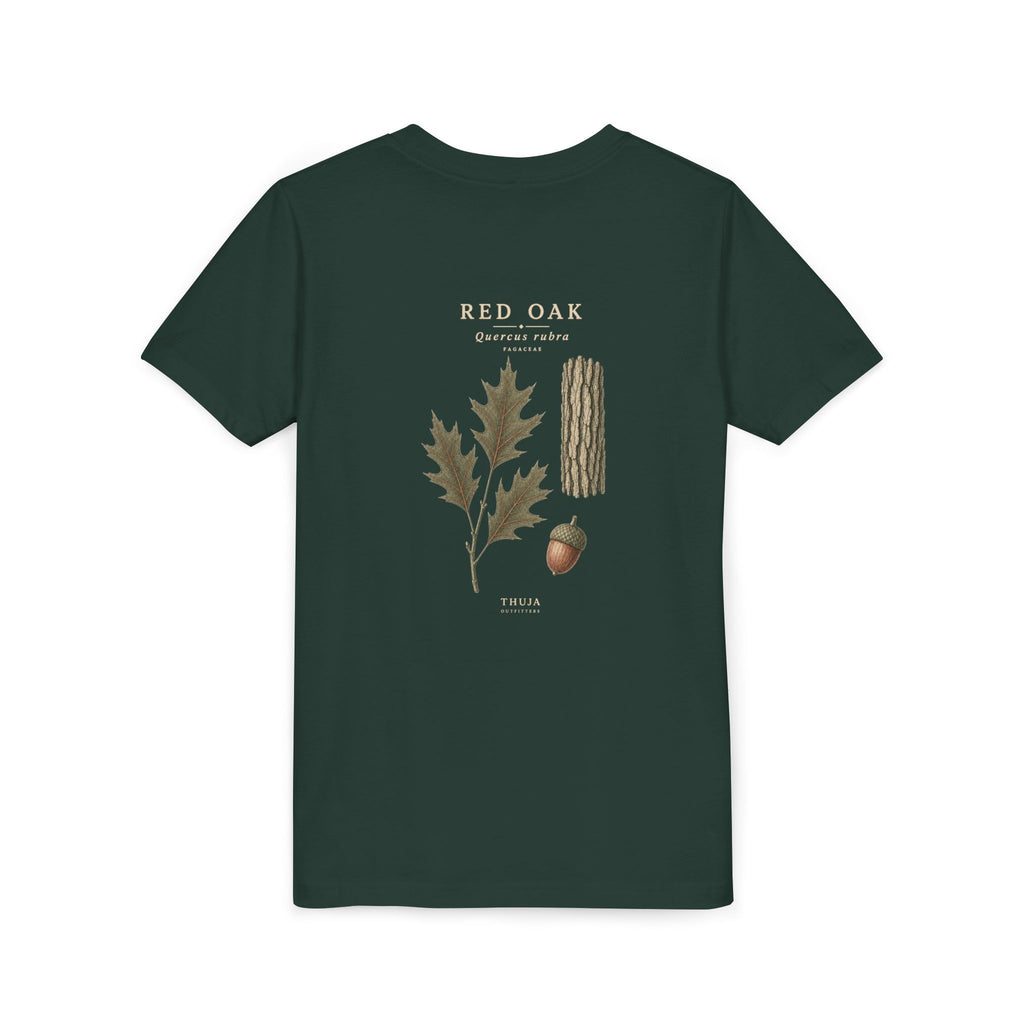 Kids Red Oak Botanical T-Shirt - Thuja Outfitters Field Plate