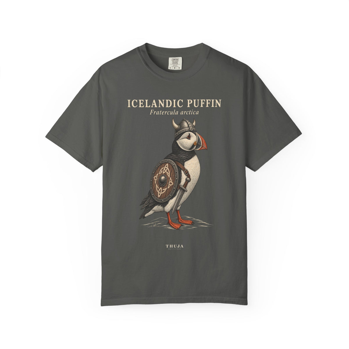 Icelandic Puffin Field Plate T-Shirt - Thuja Outfitters