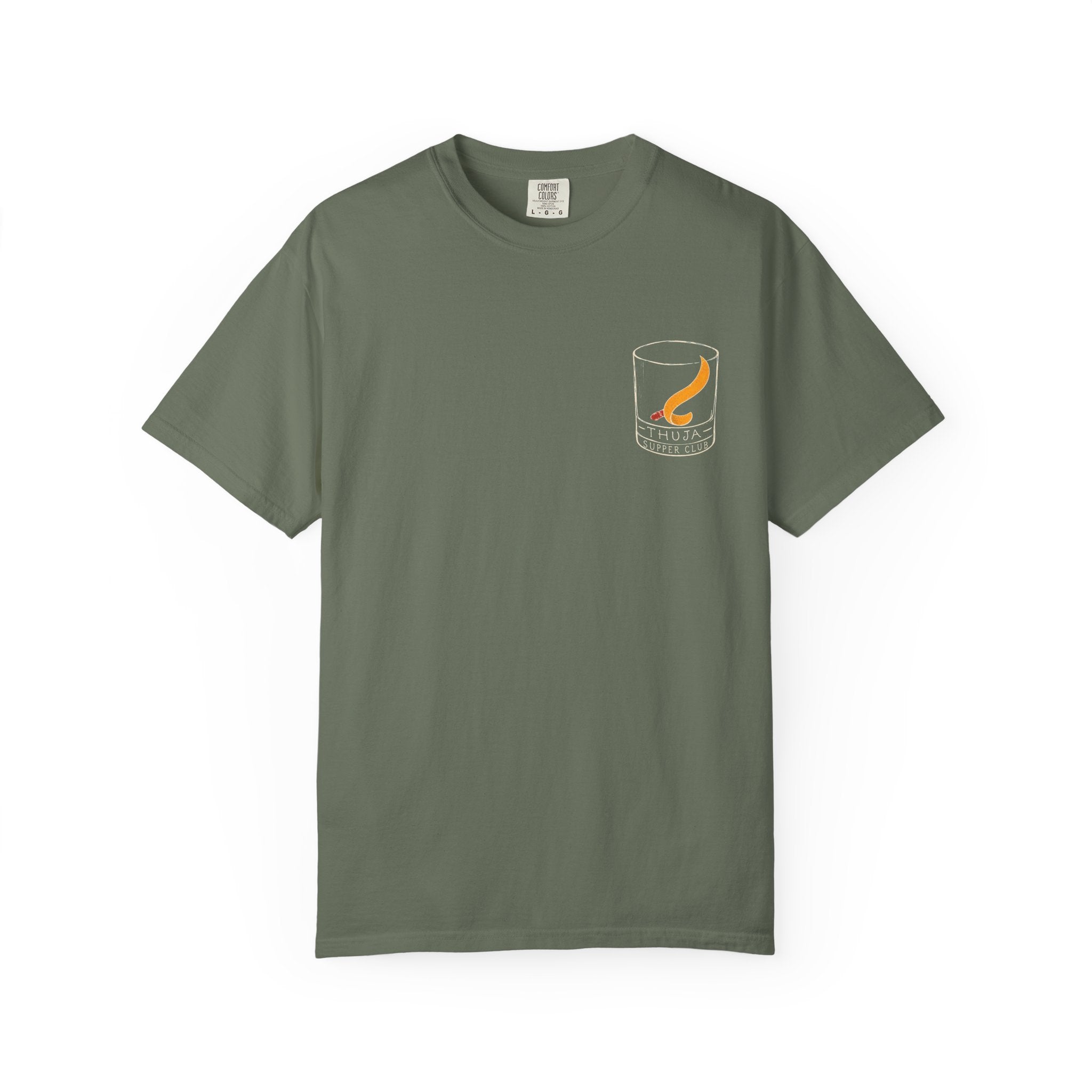 Wisconsin Brandy Old Fashioned T-Shirt | Thuja Supper Club Collection
