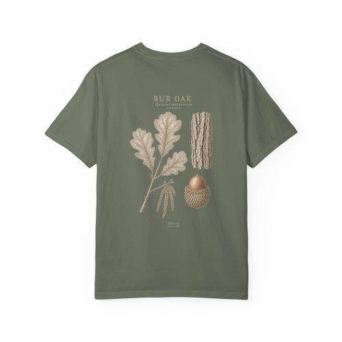 Bur Oak Botanical T-Shirt - Thuja Outfitters Field Plate