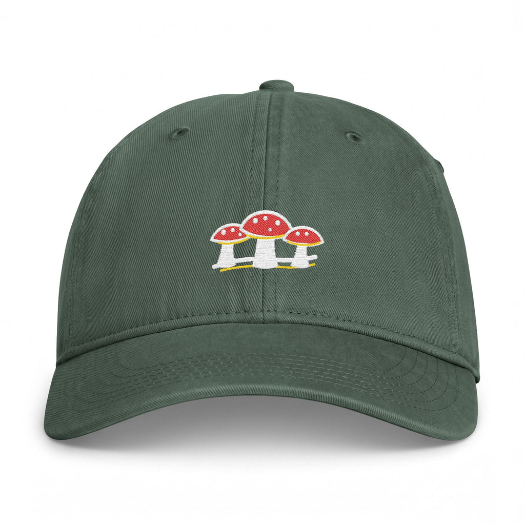 Mushroom Field Club Washed Cap