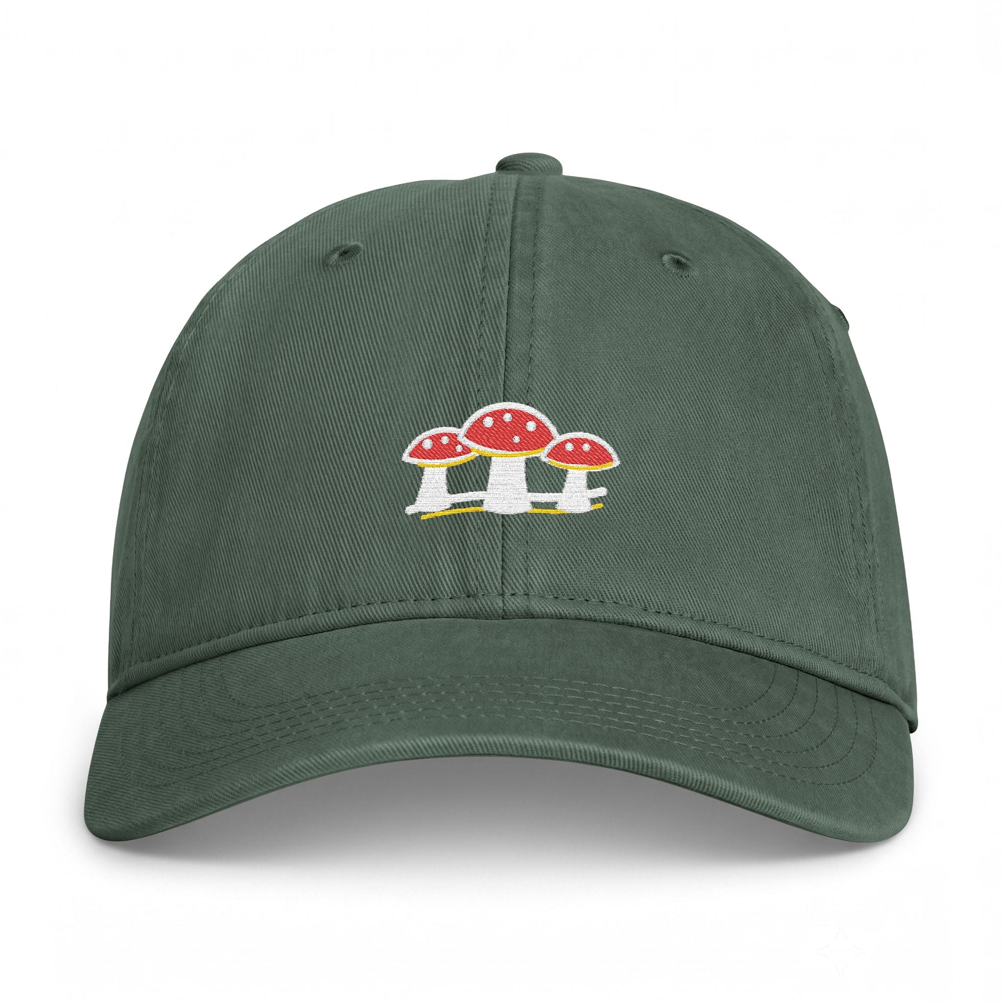 Mushroom Field Club Washed Cap