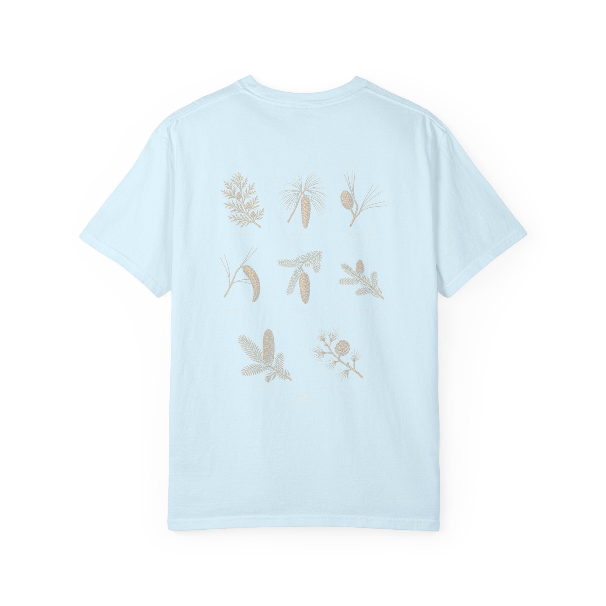 Northwoods Conifers T-Shirt — Thuja Outfitters Field Guide Tee