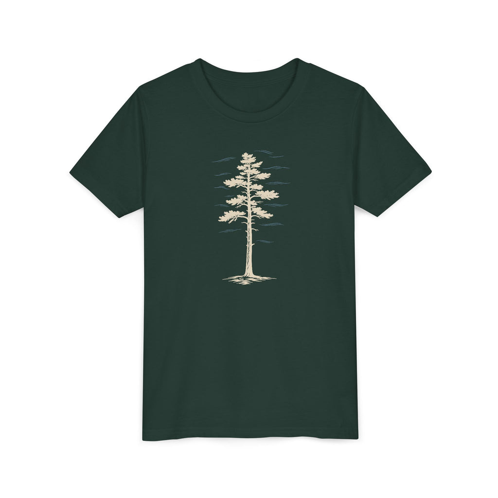 Kids White Pine Stand T-Shirt - Thuja Outfitters