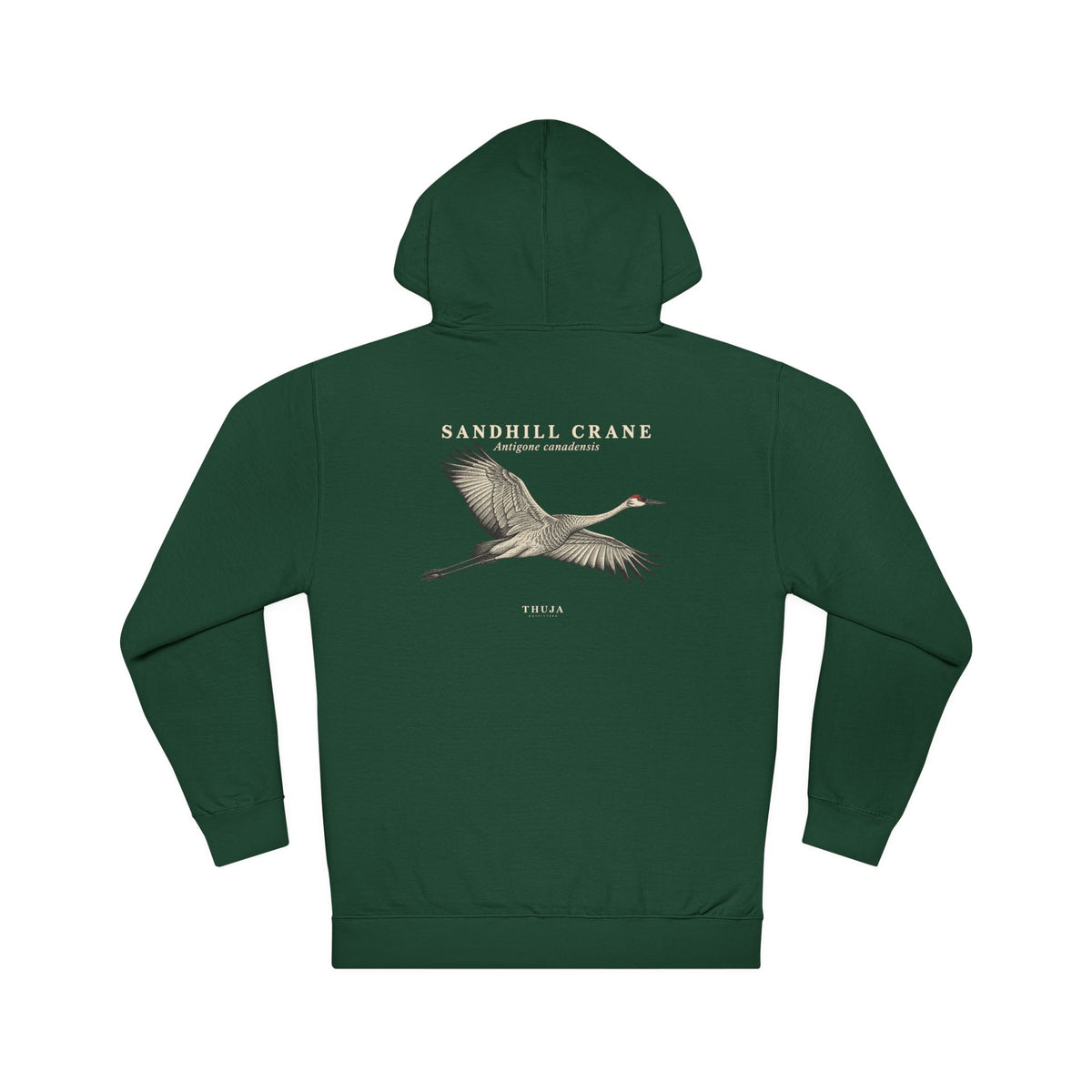 Sandhill Crane Field Plate Hoodie - Thuja Outfitters
