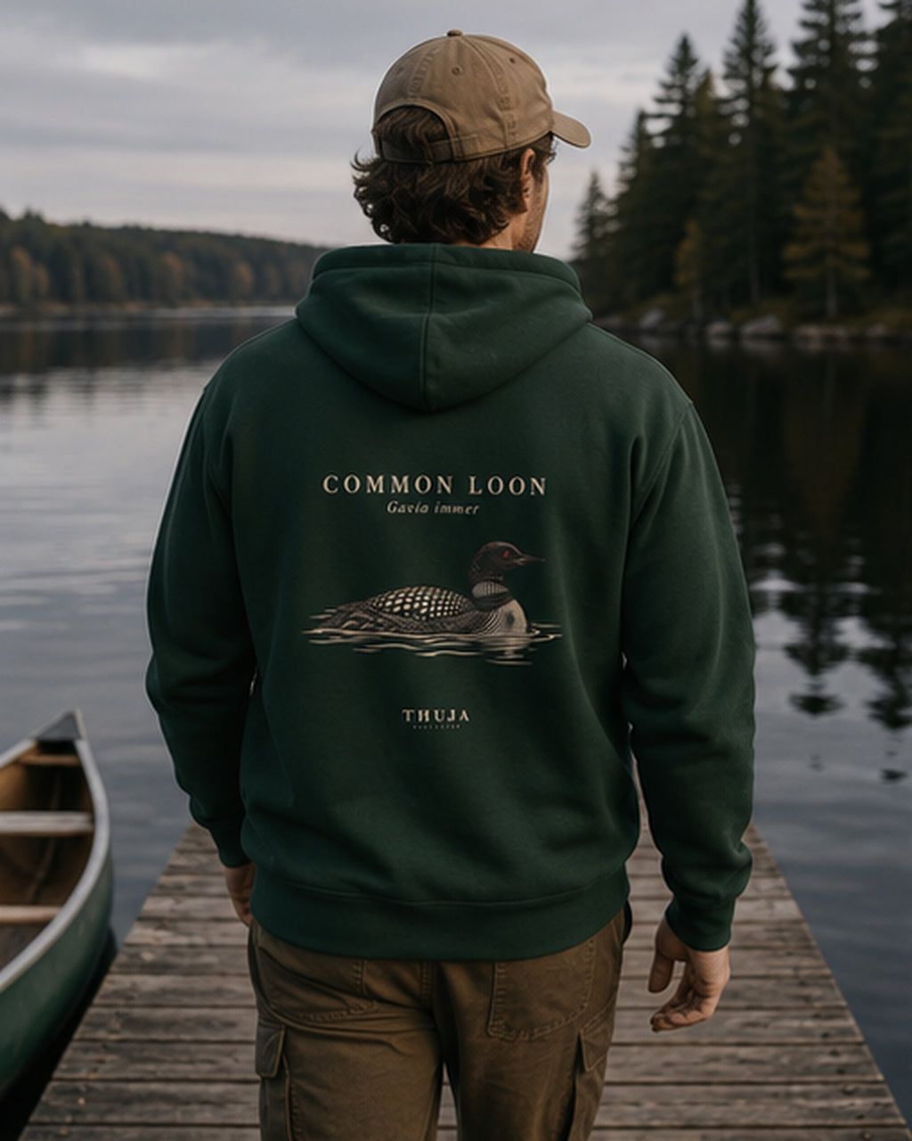 Common Loon Field Plate Hoodie - Thuja Outfitters